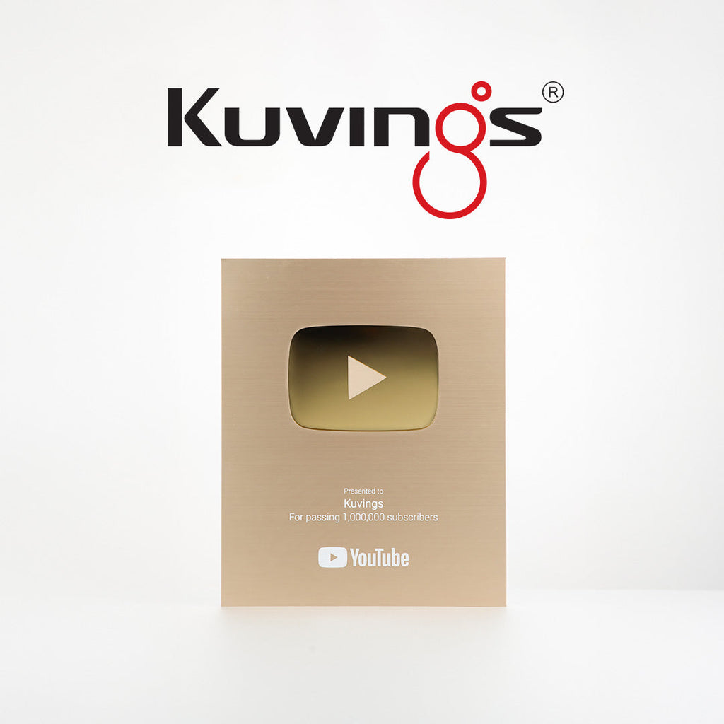 Kuvings Receives YouTube Gold Play Button for Surpassing 1 Million Subscribers