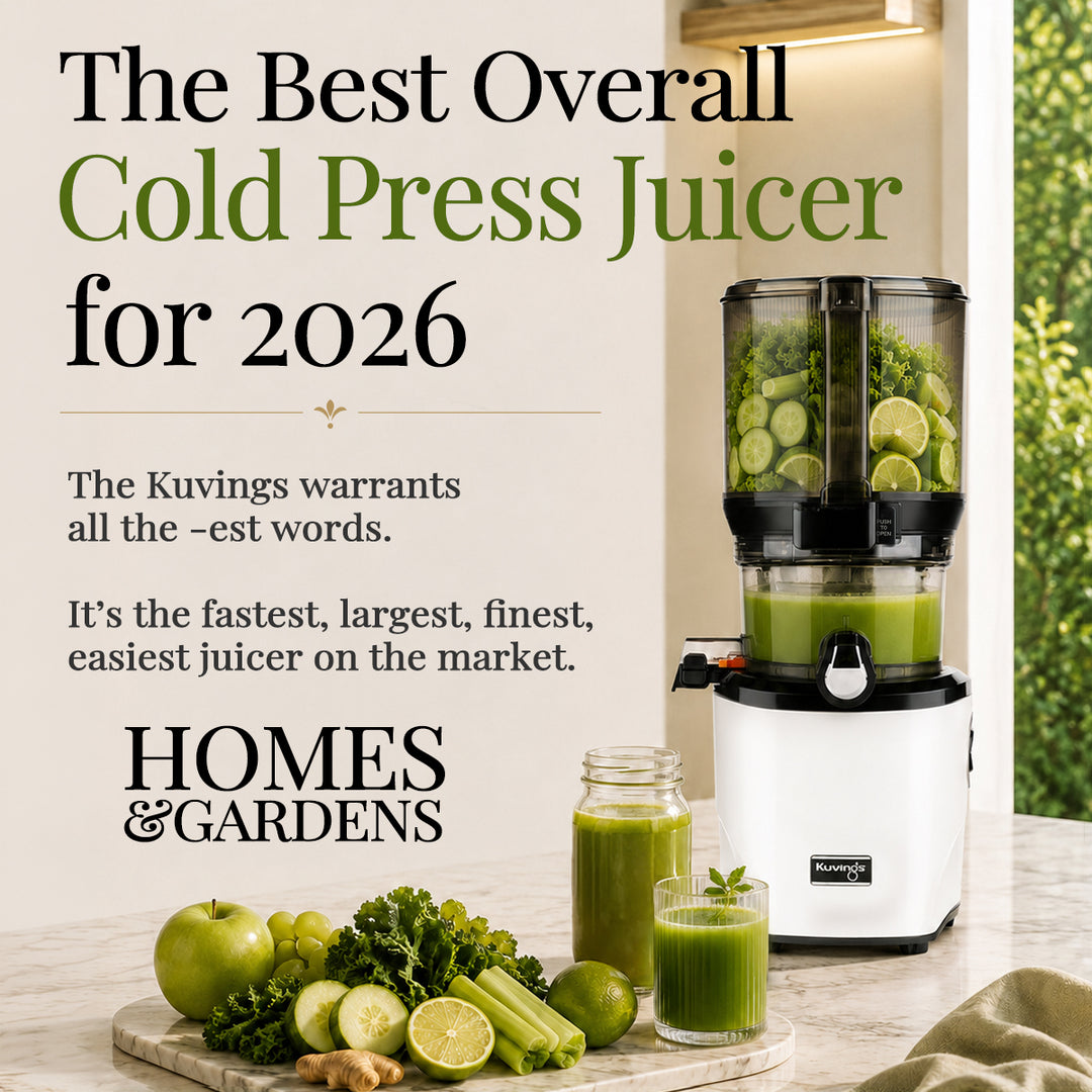 Kuvings AUTO10S Crowned “Best Overall” in Homes & Gardens’ “6 Best Cold-Press Juicers for 2026”